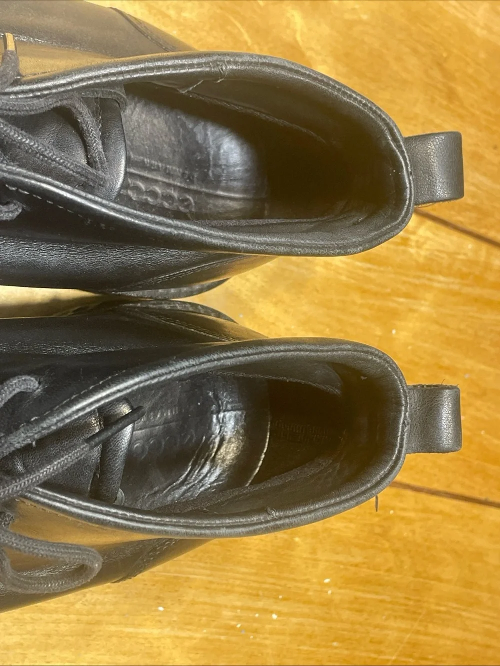 Ecco Men's St.1 Hybrid Black Leather Chukka Boots GTX GoreTex US 9-9.5 EU 43 EUC